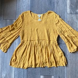 Westport Bell-Sleeve Blouse